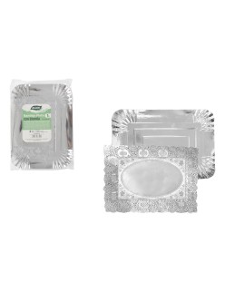Plateau apéritif Algon Rectangulaire 25 x 35 cm (30 Unités)