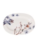 Vassoio per aperitivi Toscana Fiori Ovale 27 x 7 x 1,5 cm (6 Unità)