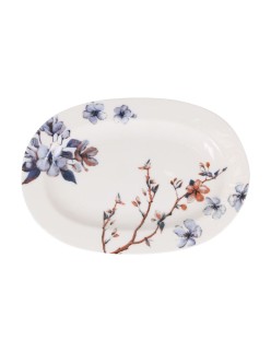 Vassoio per aperitivi Toscana Fiori Ovale 27 x 7 x 1,5 cm (6 Unità)