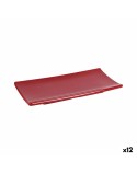 Tablett für Snacks rechteckig 24 x 10,5 x 2,5 cm (12 Stück)
