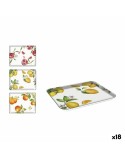 Plateau La Mediterránea 27 x 21 cm Fruits 18 Unités