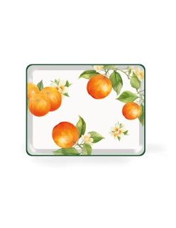 Plateau La Mediterránea 27 x 21 cm Fruits 18 Unités