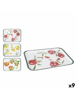 Plateau La Mediterránea 42 x 31 cm Fruits 9 Unités