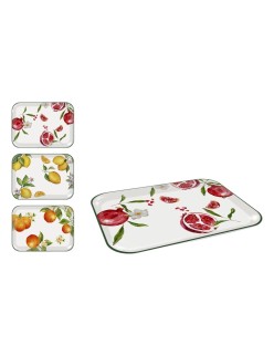 Plateau La Mediterránea 42 x 31 cm Fruits 9 Unités