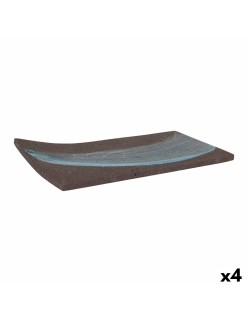 Plateau apéritif Pompeya Rectangulaire 30 x 35 cm (4 Unités)