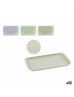 Bandeja Quttin Metal 43,5 x 27 x 2 cm 12 Unidades