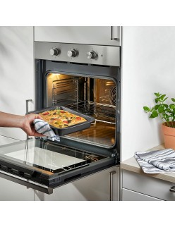 Bandeja para Forno Quttin Retangular 34 x 24 cm 42 x 29 cm (2 Peças) (6 Unidades)