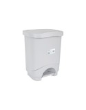 Caixote do Lixo com Pedal Tontarelli Idea Cinzento 24 L (4 Unidades)