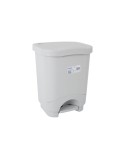 Cubo de Basura con Pedal Tontarelli Idea Gris 18 L (4 Unidades)