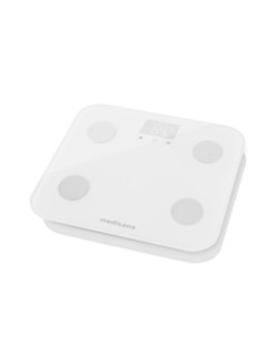 Balança digital para casa de banho Medisana BS 600 connect Branco Aço inoxidável