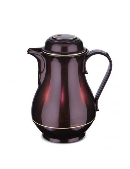 Thermos Rotpunkt 330-16-04-0 Nero Ciliegia Rosso Scuro Plastica 1 L