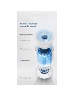 Humidificador Blaupunkt AHE601 Blanco 18 W 30 m² 4 L