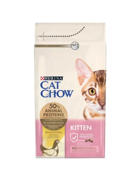 Comida para gato Purina Cat Chow Kitten Frango 1,5 Kg