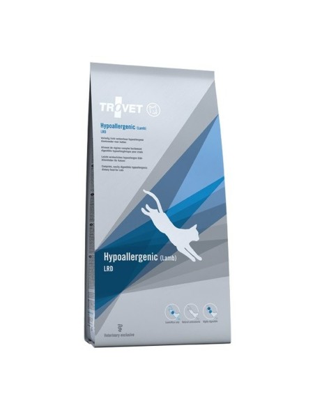 Aliments pour chat Trovet Hypoallergenic LRD Adulte Agneau 3 Kg