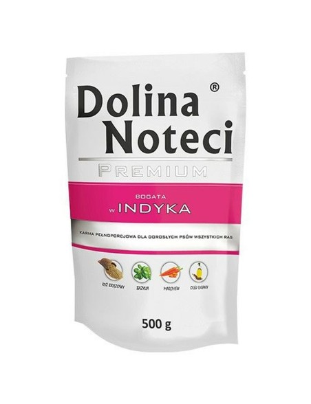 Comida húmeda Dolina Noteci Premium Pavo Vegetal 500 L 500 g