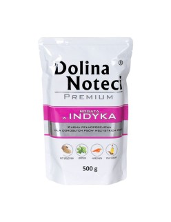 Comida húmeda Dolina Noteci Premium Pavo Vegetal 500 L 500 g