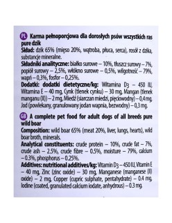 Comida húmeda Dolina Noteci Premium Jabalí 800 g