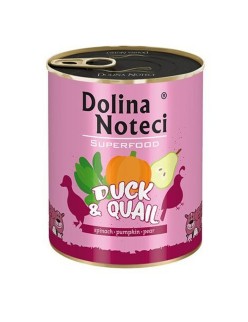 Comida húmeda Dolina Noteci Superfood Pato Aves 800 g