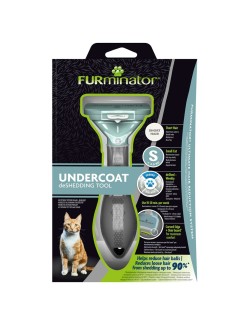 Cepillo Furminator FUR151296 Gato Pequeño Negro