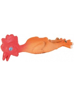 Juguete para perros Trixie Látex Pollo Multicolor Interior/Exterior (1 Pieza)