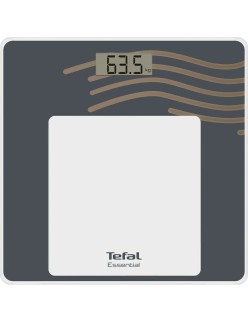 Báscula Digital de Baño Tefal PP1330V0 Blanco Gris Vidrio templado 150 kg