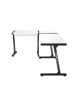 Escritorio Huzaro HZ-Hero 6.0 Blanco Acero Fibra de carbono 178 x 4 x 112 cm