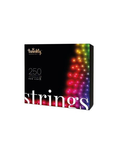 Wreath of LED Lights Twinkly TWS250STP-BEU Multicolour 24 W Wreath of LED Lights Twinkly TWS250STP-BEU Multicolour 24 W