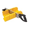 Serra combinada com caixa de malhetes Stanley Amarelo