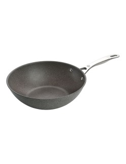 Wok Ballarini 75002-815-0 Anthracite Acier inoxydable Aluminium Ø 30 cm (1 Unité)