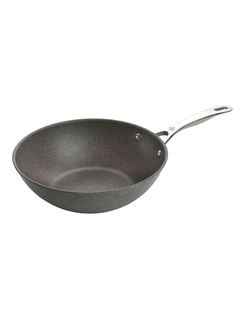Wok Ballarini 75002-815-0 Anthracite Acier inoxydable Aluminium Ø 30 cm (1 Unité)