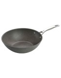 Wok Ballarini 75002-815-0 Anthracite Acier inoxydable Aluminium Ø 30 cm (1 Unité)