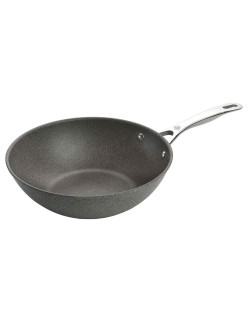 Wok Ballarini 75002-815-0 Anthracite Acier inoxydable Aluminium Ø 30 cm (1 Unité)