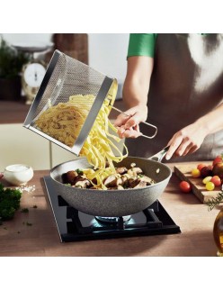 Padella Wok Ballarini 75002-815-0 Antracite Acciaio inossidabile Alluminio Ø 30 cm (1 Unità)