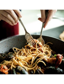 Padella Wok Ballarini 75002-815-0 Antracite Acciaio inossidabile Alluminio Ø 30 cm (1 Unità)