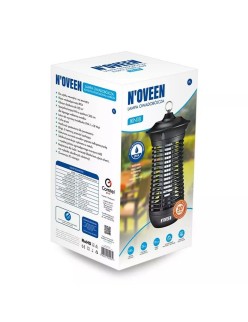 Lámpara Antimosquitos N'oveen IKN18 Negro Metal