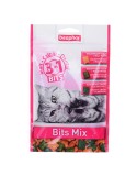 Snack para Gatos Beaphar Bits Mix 150 g Golosinas Hierba gatera Clorofilina