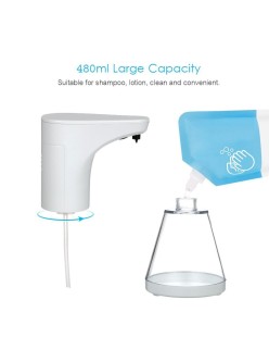 Automatic Soap Dispenser with Sensor Promedix PR-530 White Plastic