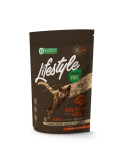 Katzenfutter NATURE'S PROTECTION Lifestyle Lachsfarben 400 g