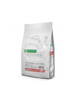 Pienso NATURE'S PROTECTION Superior Care White Dogs Salmón 10 kg