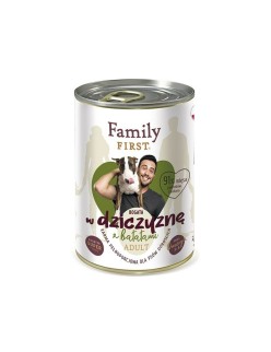 Comida húmeda Family First FF-19040 Carne Jabalí Batata 400 g