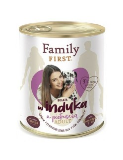 Comida húmeda Family First FF-19035 Pavo 800 g