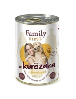 Comida húmeda Family First FF-19036 Pollo 400 g