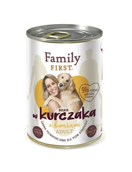 Comida húmeda Family First FF-19036 Pollo 400 g
