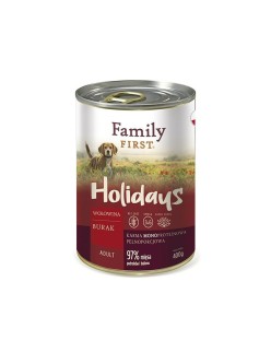 Comida húmeda Family First FF-19002 Ternera 400 g