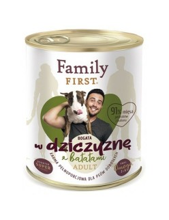 Comida húmeda Family First FF-19041 Carne Jabalí Batata 800 g