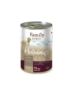 Comida húmeda Family First FF-19000 Pato Batata 400 g