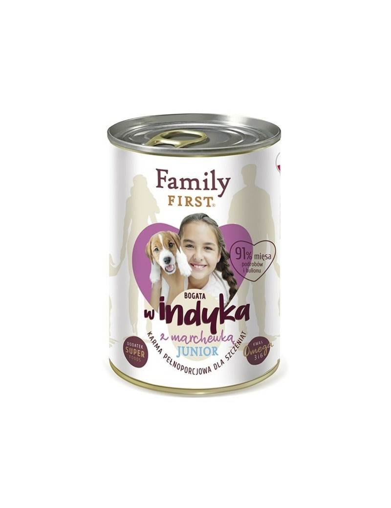 Comida húmeda Family First FF-19083 Pavo Zanahoria 400 g