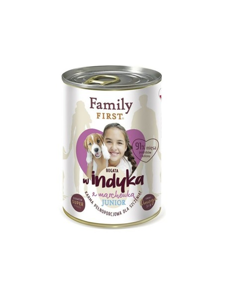 Comida húmeda Family First FF-19083 Pavo Zanahoria 400 g