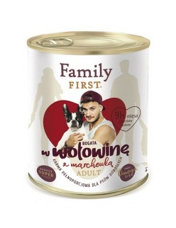 Comida húmeda Family First FF-19031 Ternera Zanahoria 800 g