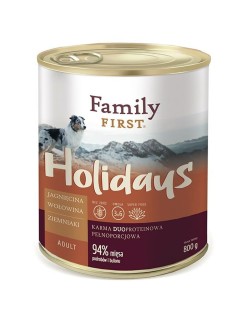 Comida húmeda Family First FF-19017 Ternera Cordero Patatas 800 g